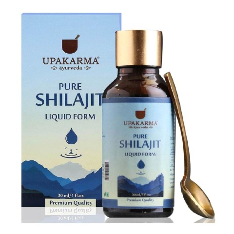 Upakarma Ayurveda Pure Shilajit Liquid, 30 ml