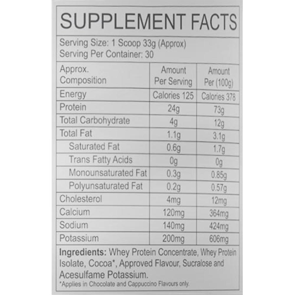 supplement - Maxn Whey Protein,  2.2 lb  Vanilla 