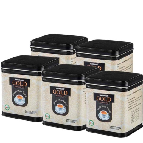 Healthbuddy Gold Assam CTC Tea, Unflavoured 0.150 kg - Pack of 5 Healthbuddy Gold Assam CTC Tea, Unflavoured 0.150 kg - Pack of 5