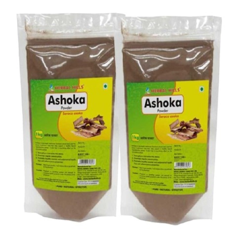 Herbal Hills Ashoka Powder, 1 kg - Pack of 2 Herbal Hills Ashoka Powder, 1 kg - Pack of 2