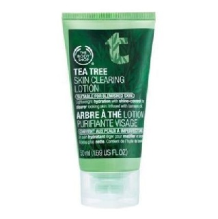 The Body Shop Tea Tree Skin Clearing Lotion, 50 Ml For All Skin Types