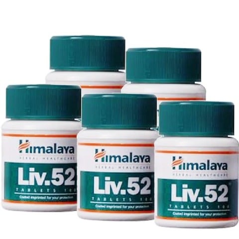 Himalaya Liv 52, 100 tablet(s) - Pack of 5 Himalaya Liv 52, 100 tablet(s) - Pack of 5