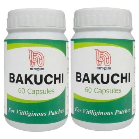 Nirogam Bakuchi, 60 capsules - Pack of 2 Nirogam Bakuchi, 60 capsules - Pack of 2