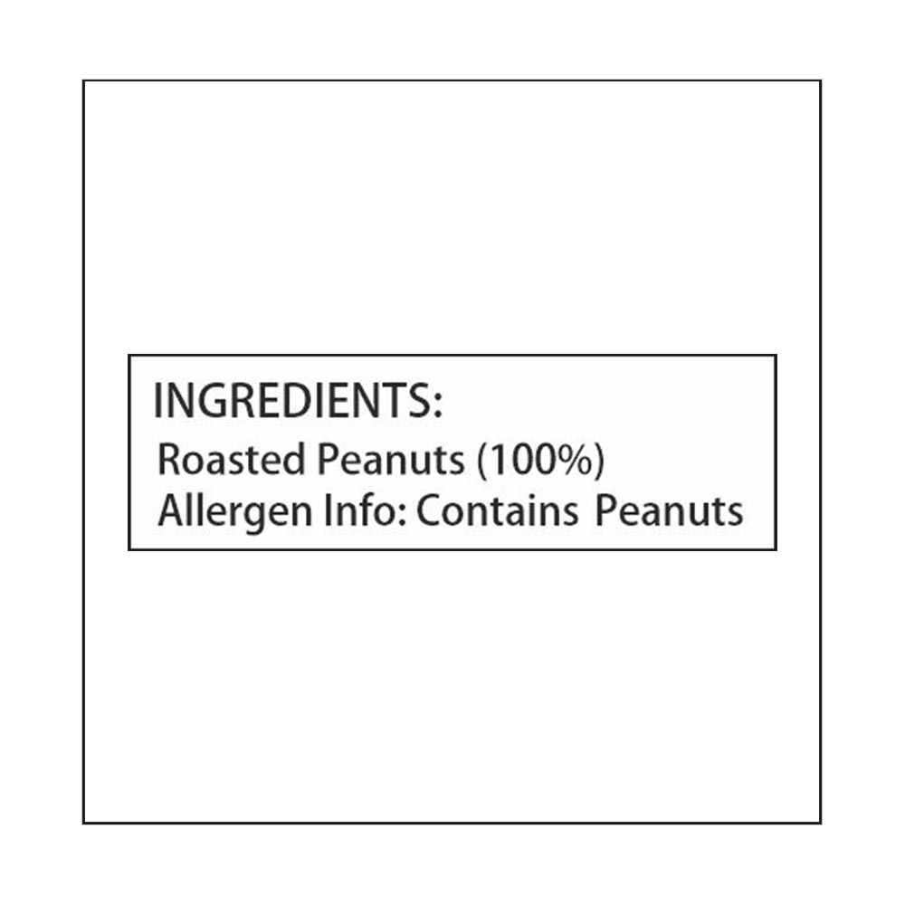 ingredients - HealthXP Essential Series Peanut Butter,  1 kg  Natural Smooth 