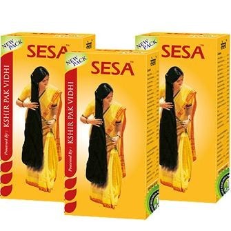 Sesa Hair Oil, 180 ml Scalp Nourishment - Pack of 3 Sesa Hair Oil, 180 ml Scalp Nourishment - Pack of 3