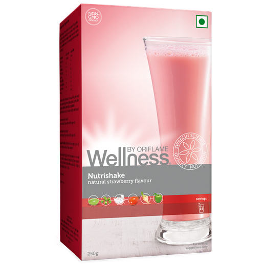 Oriflame Nutrishake,  0.250 kg  Strawberry 