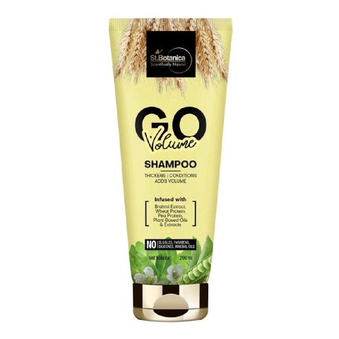 2 - St.Botanica GO Volume Hair Shampoo,  200 ml  with Brahmi Extract, Wheat Protein, Pea Protein 