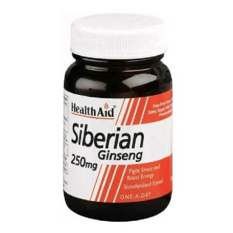 HealthAid Siberian Ginseng, 30 capsules HealthAid Siberian Ginseng, 30 capsules
