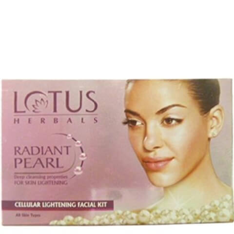 Lotus Herbals Radiant Pearl Facial Mini Kit, 37 g Lightening Lotus Herbals Radiant Pearl Facial Mini Kit, 37 g Lightening