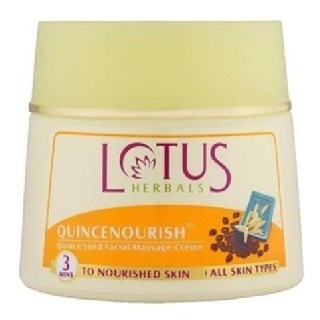 Lotus Herbals Quince Seed Massage Cream, 50 g for All Skin Types