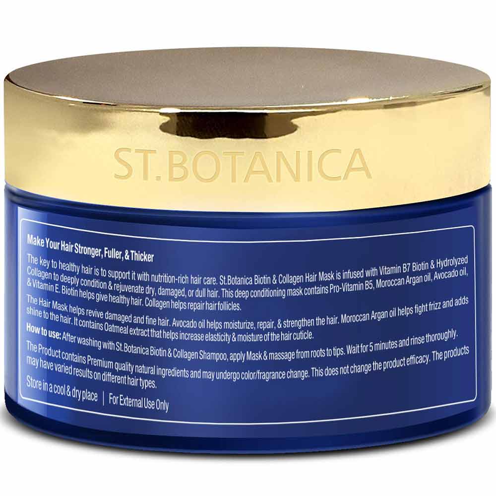 2 - St.Botanica Biotin & Collagen Hair Mask,  200 ml  for All Hair Types 