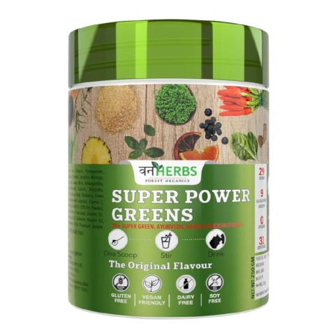 1 - Vanherbs Superfood Power Greens & Herbs,  250 g 