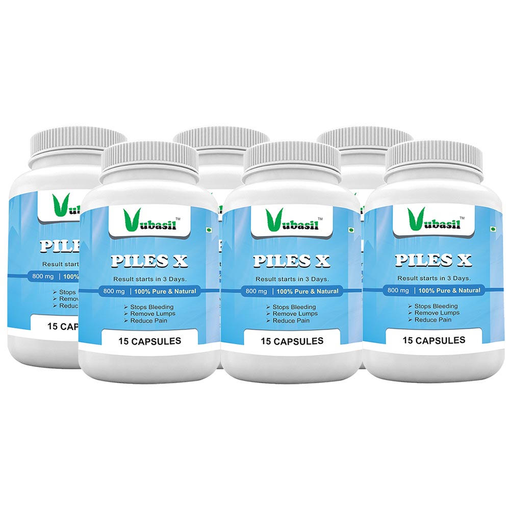 1 - Vubasil Piles X - 800 mg,  90 capsules 