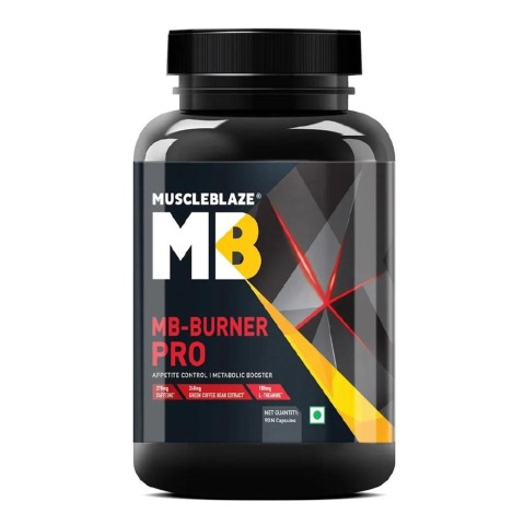 1 - MuscleBlaze MB Fat Burner PRO OP,  90 capsules  Unflavoured 