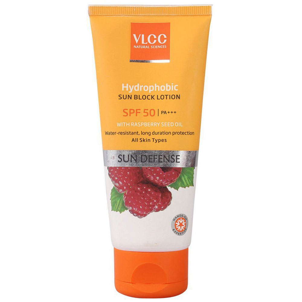 VLCC Hydrophobic Sun Screen Lotion SPF 50,  100 g  Sun Defense 