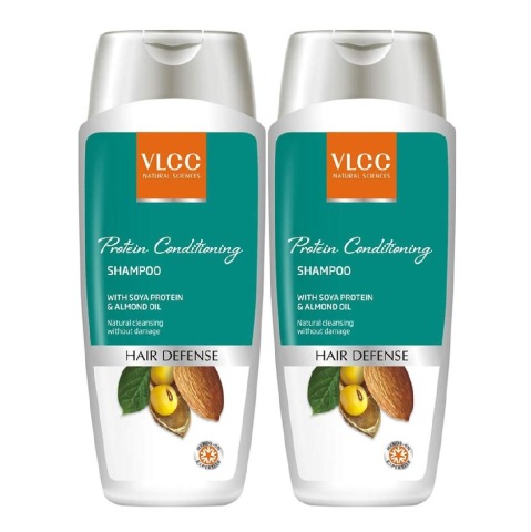 VLCC Protein Conditioning Shampoo - Pack of 2, 350 ml Hair Defense VLCC Protein Conditioning Shampoo - Pack of 2, 350 ml Hair Defense