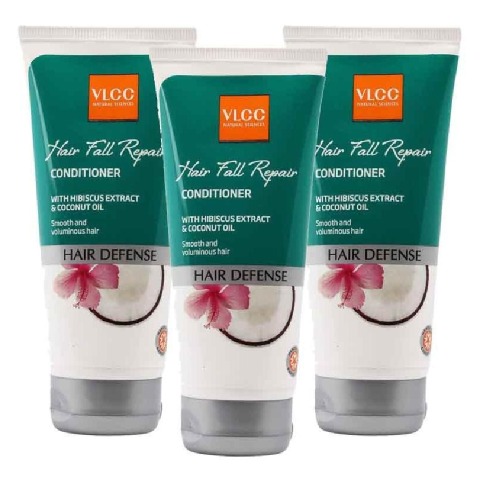 VLCC Hair Fall Repair Conditioner - Pack of 3, 100 ml Hair Defense VLCC Hair Fall Repair Conditioner - Pack of 3, 100 ml Hair Defense