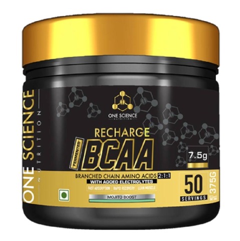 1 - One Science Nutrition Recharge BCAA,  0.82 lb  50 Servings  Mojito Boost 