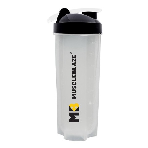1 - MuscleBlaze Phirse Zidd Kar Shaker,  White  650 ml 