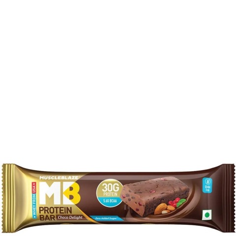 4 - MuscleBlaze Hi-Protein Bar (30g Protein) OP,  1 bar(s)  Choco Delight 