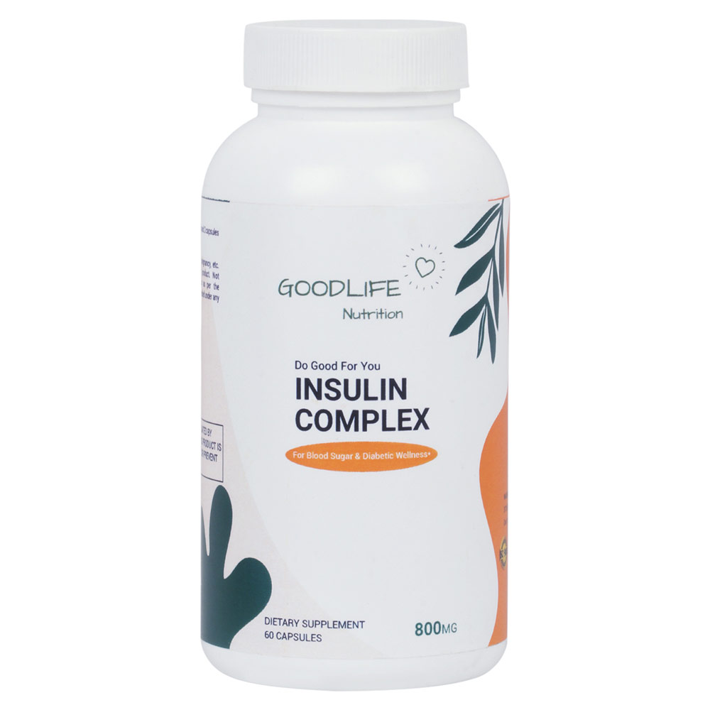 1 - Goodlife Nutrition Insulin Complex 800 mg,  60 capsules 