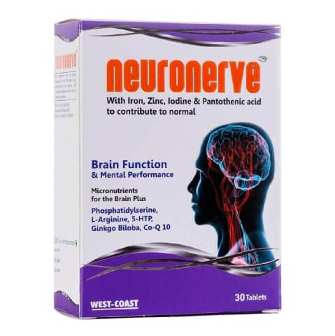 West Coast Neuronerve, 30 tablet(s) West Coast Neuronerve, 30 tablet(s)