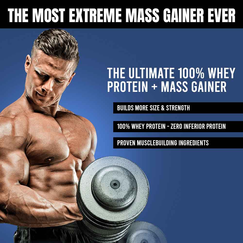 5 - MuscleTech Mass Tech Extreme 2000,  7 lb  Vanilla Milkshake 