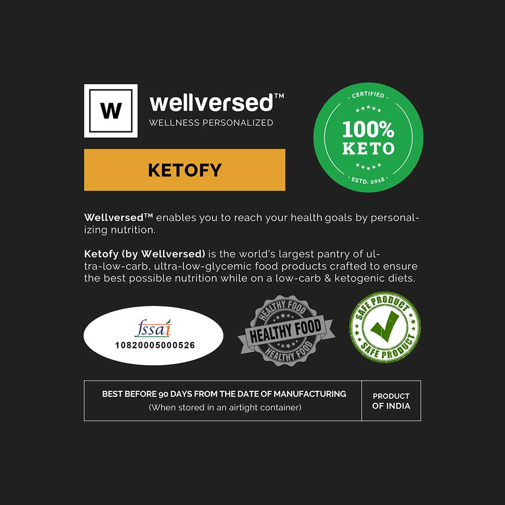 4 - Ketofy Almond Butter,  Unflavoured  200 g 
