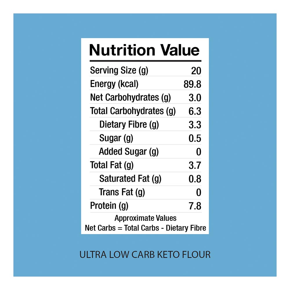 supplement - Lo! Foods Ultra Low Carb Keto Atta,  Unflavoured  5 kg 