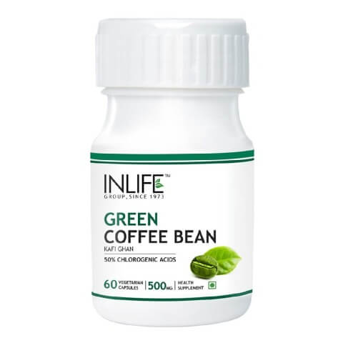 INLIFE Green Coffee Bean Extract (500 mg), 60 veggie capsule(s) INLIFE Green Coffee Bean Extract (500 mg), 60 veggie capsule(s)
