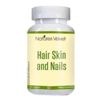 Natures Velvet Hair Skin And Nails, Unflavoured 60 Capsules