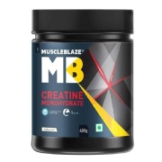 MuscleBlaze Creatine Monohydrate OP- Unflavoured 0.88 lb