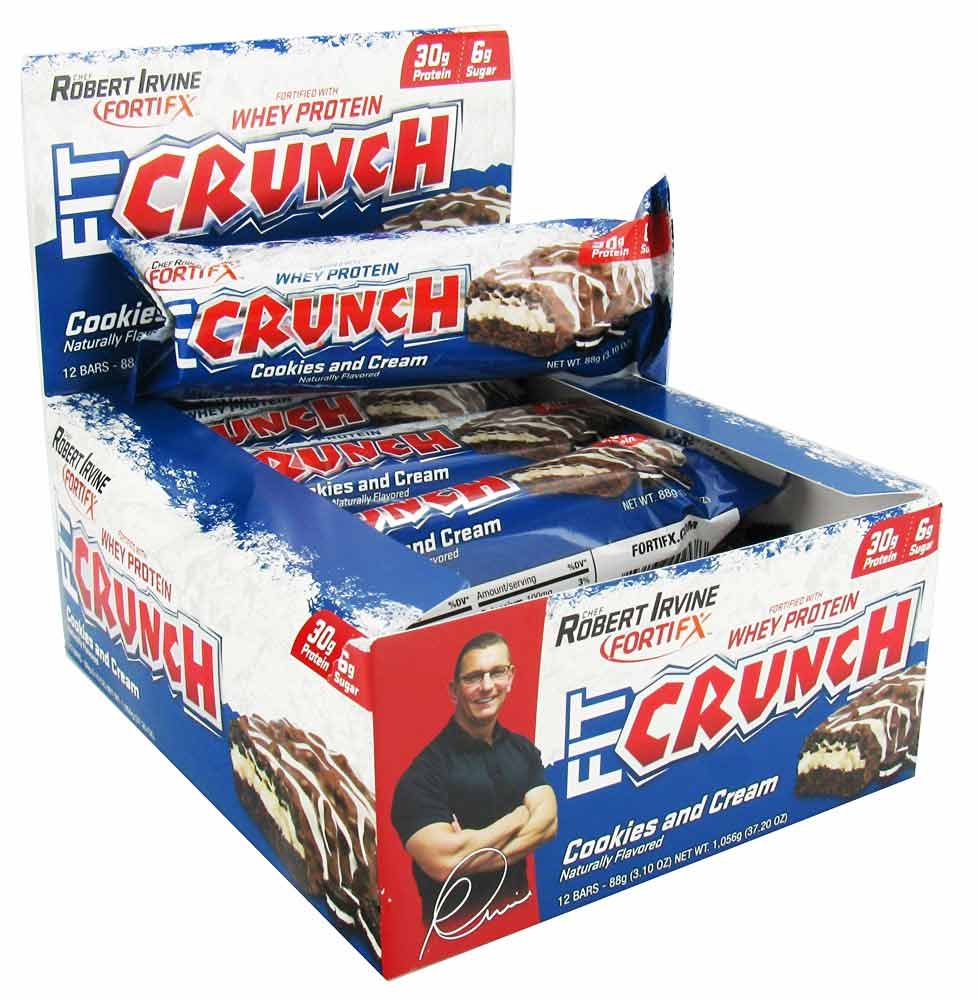 FortiFX Crunch (30g Protein),  Cookies & Cream 