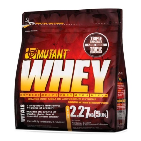 Mutant Whey, 5 lb Triple Chocolate Eruption Mutant Whey, 5 lb Triple Chocolate Eruption