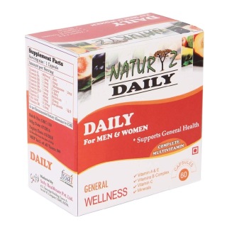 Naturyz Daily Multivitamin, Unflavoured 60 capsules