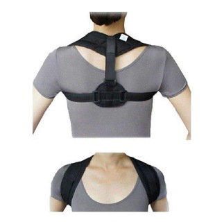 B Fit USA Clavicle Correction Belt, Black Free Size