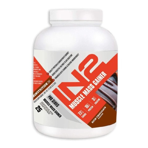 1 - IN2 Muscle Mass Gainer,  5.5 lb  Rich Chocolate 