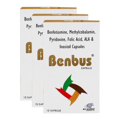Globus Benbus - Pack of 3 Unflavoured 10 capsules Globus Benbus - Pack of 3 Unflavoured 10 capsules