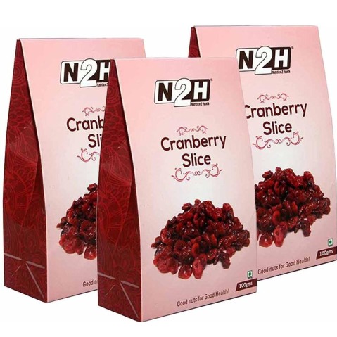 N2H Cranberry Slice - Pack of 3 0.1 kg N2H Cranberry Slice - Pack of 3 0.1 kg