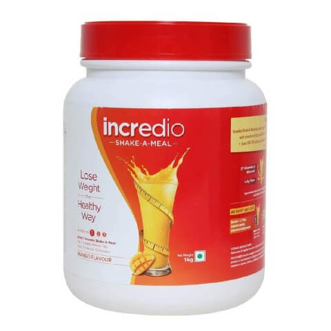 Incredio Weight Loss Shake, 1 kg Mango Incredio Weight Loss Shake, 1 kg Mango