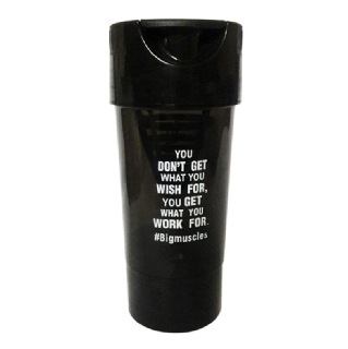 Big Muscles Smart Shaker, Black 600 ml