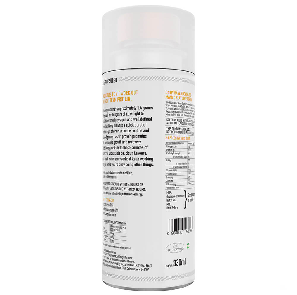 Zago Body Buddy,  330 ml  Mango 