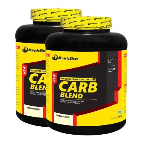 MuscleBlaze Carb Blend, Unflavoured - Pack of 2 MuscleBlaze Carb Blend, Unflavoured - Pack of 2