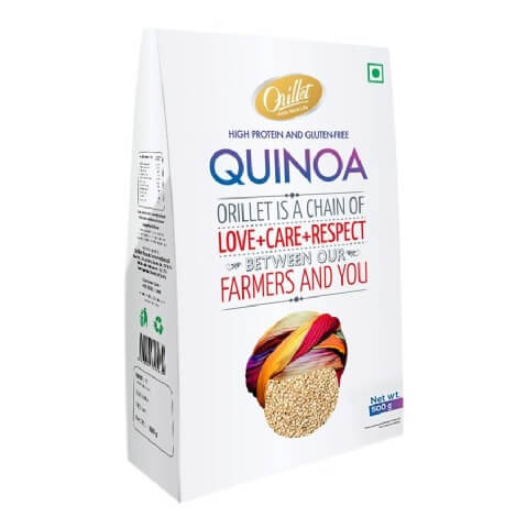 Orillet Quinoa, 0.5 kg Unflavoured Orillet Quinoa, 0.5 kg Unflavoured