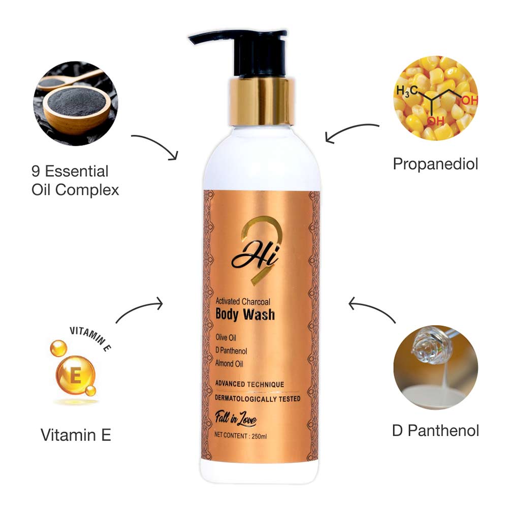 Activated Charcoal Body Wash at Best Price in India