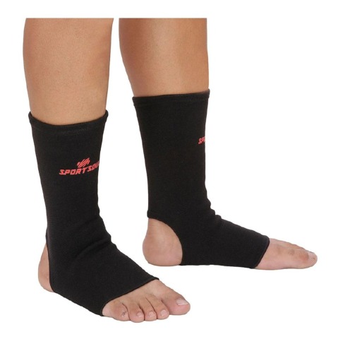 1 - SportSoul Premium Compression Ankle Support,  Black  Large 