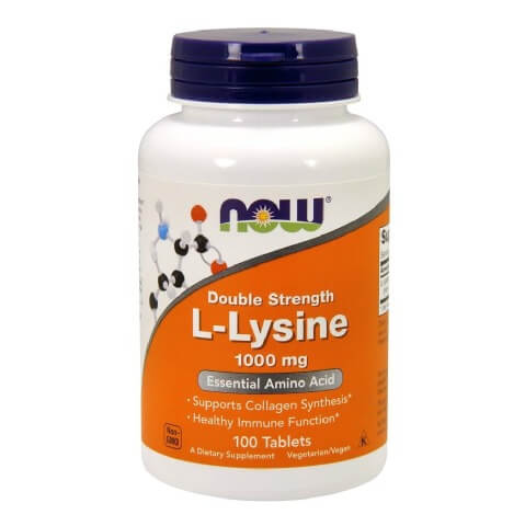 Now L-Lysine (1000mg),  100 tablet(s) 