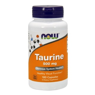 Now Taurine (1000 mg), 100 capsules