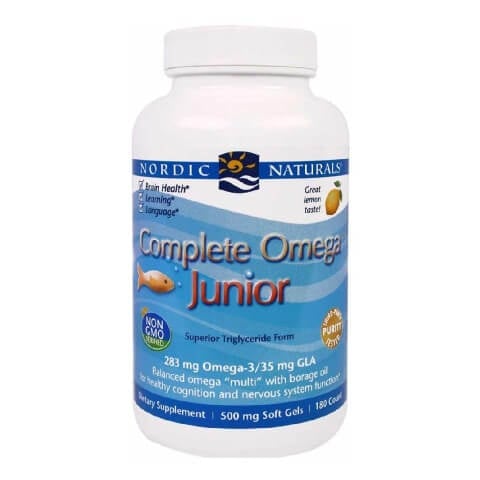 Nordic Naturals Complete Omega Junior Lemon,  180 softgels 