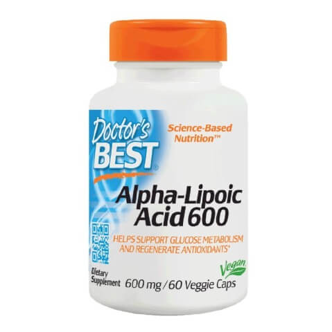 Doctor's Best Alpha-Lipoic Acid (600 mg),  60 veggie capsule(s) 
